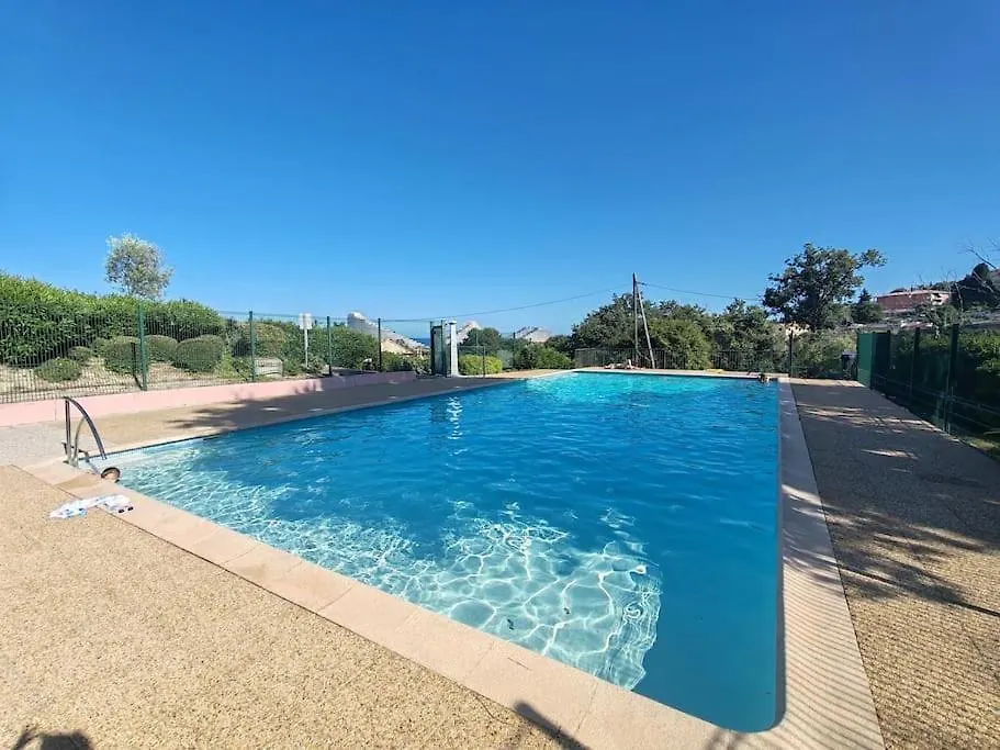 Baie D'Azur Vue Mer Piscine Parking Villeneuve-Loubet 0*,