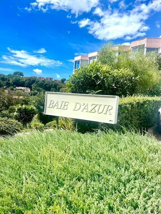 Baie D'Azur Vue Mer Piscine Parking Villeneuve-Loubet Apartment
