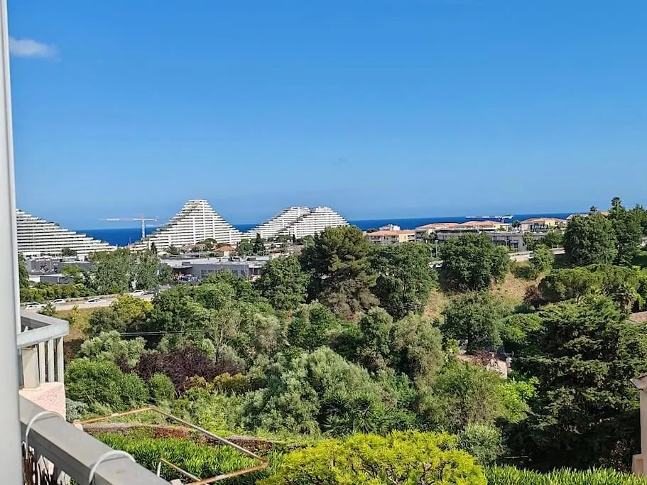 Apartment Baie D'Azur Vue Mer Piscine Parking Villeneuve-Loubet