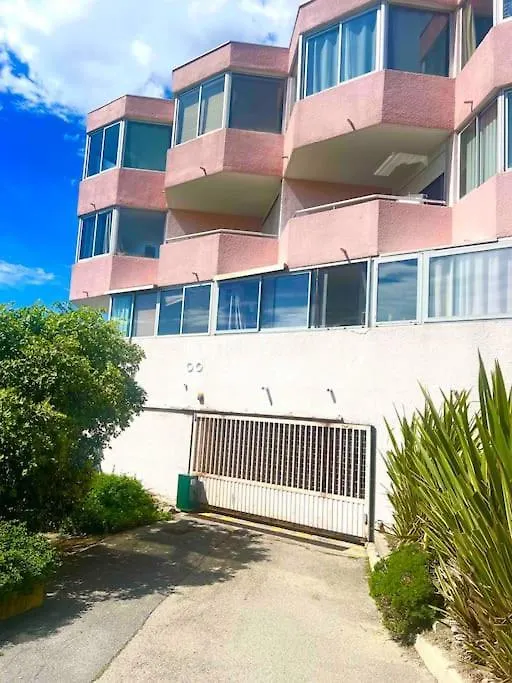 Baie D'Azur Vue Mer Piscine Parking Villeneuve-Loubet Apartment